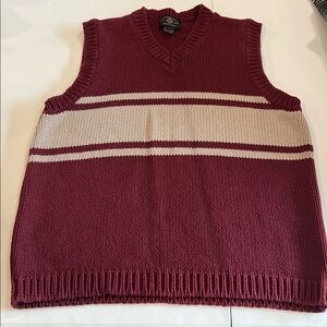 American Eagle Outfitters - vintage, L, Maroon Knit Sweater